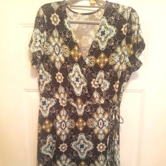 just be Dresses & Skirts - 🎉2 for $20🎉NWT Just Be Knit Faux Wrap Dress, 1X